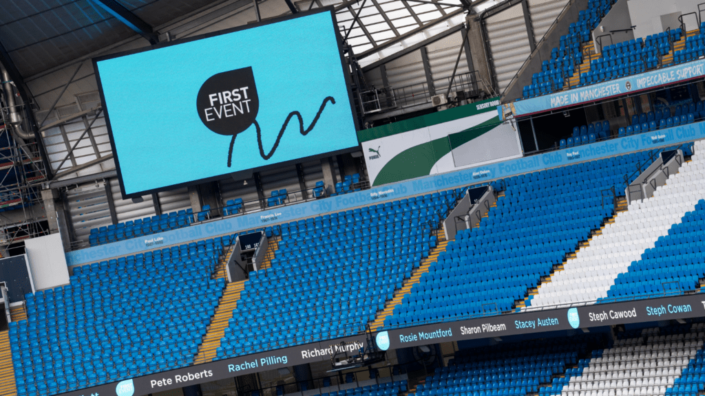 First Event Kick Off Conference at Manchester Etihad Stadium